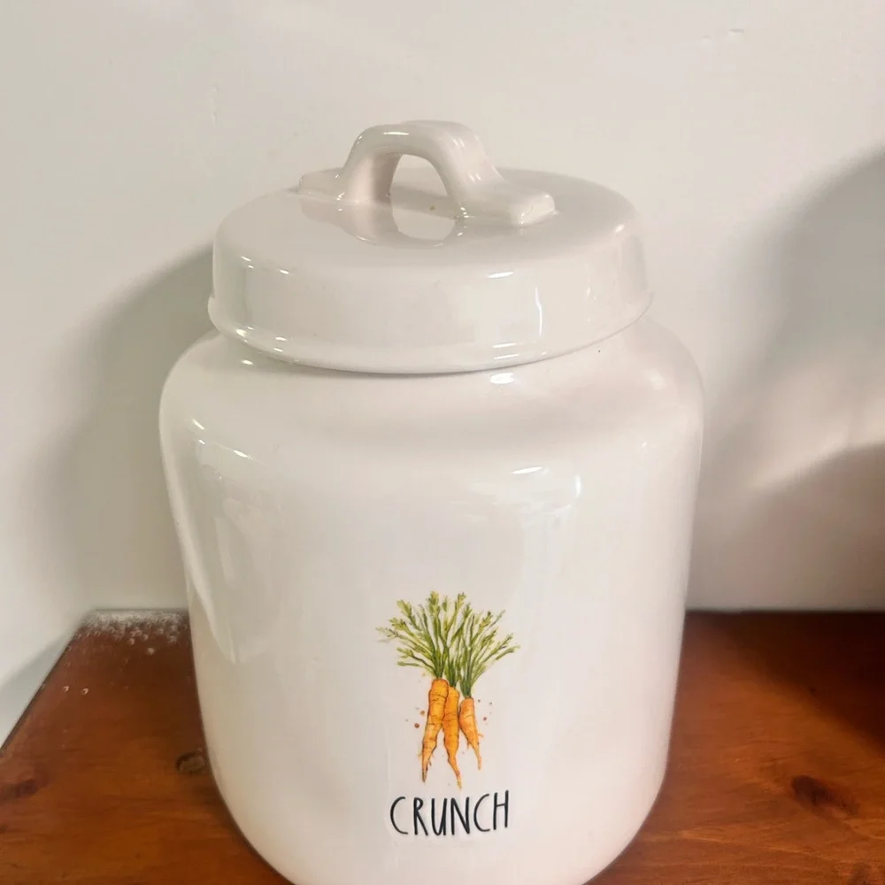 Rae Dunn Ceramic “Crunch” Canister - Picture 2 of 3